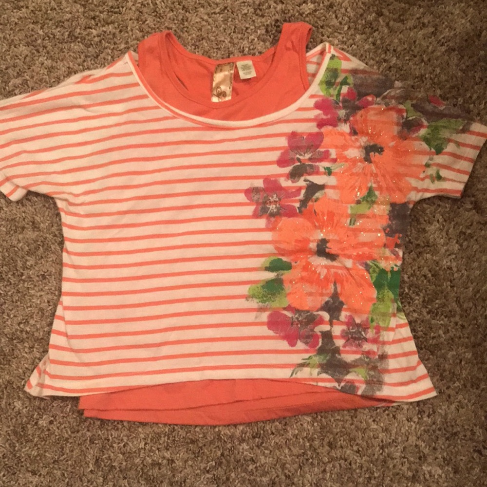 Casual/Cute Young Girls Shirt